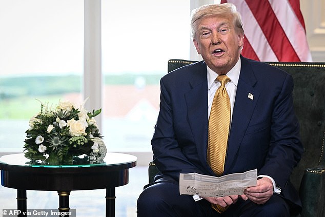 Trump celebrated the deal and said it had nothing to do with the Jeffrey Epstein saga