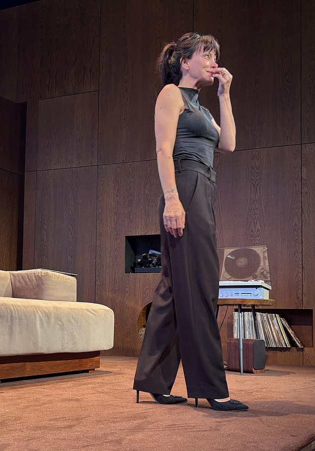 On Friday, Lily broke down in tears at end of new play Hedda. which tells the tale of a woman trapped in a loveless marriage