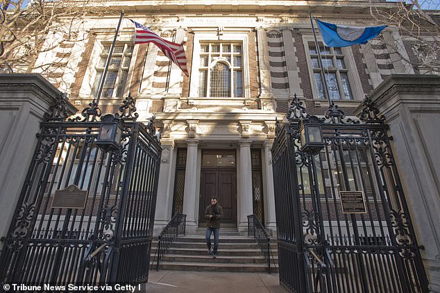 The Mutter Museum (pictured) staff said they were stunned to discover that the recently found skeletons were linked to the decades-old mystery