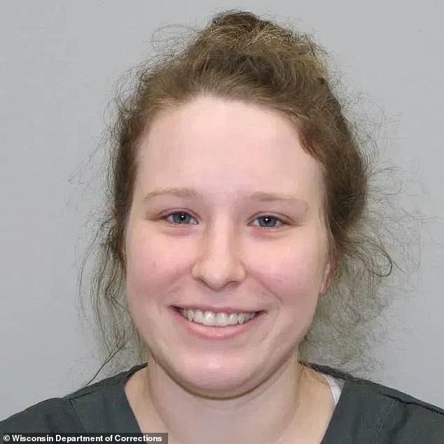 Sanchez, seen in her previous mugshot in 2022, 'was hearing voices telling me to kill her' cellmate, and later admitted that she stopped taking her medications