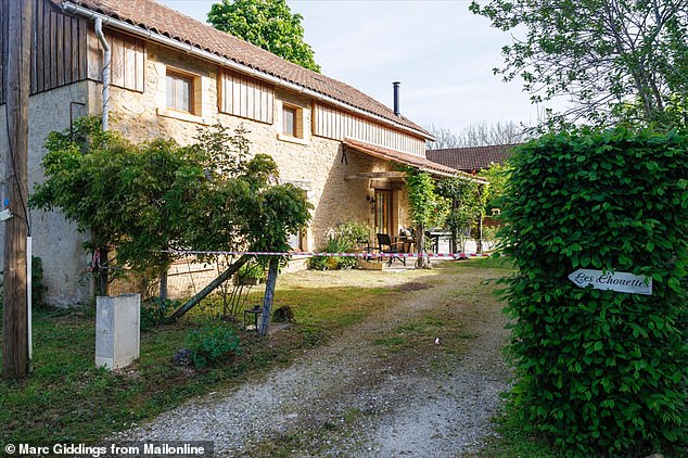 She was found dead on the ground next to her car in the rural village of Trémolat, where she and her husband owned holiday properties