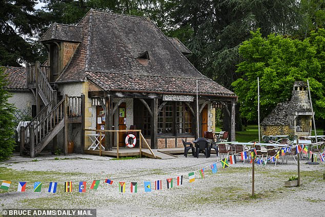 The Café Village, where Ms Carter worked part time behind the bar along with an alleged secret lover, was immediately 'shut indefinitely'