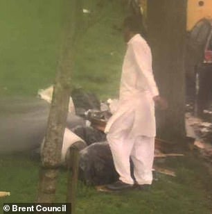 He has now been fined £4,600 for illegally fly-tipping