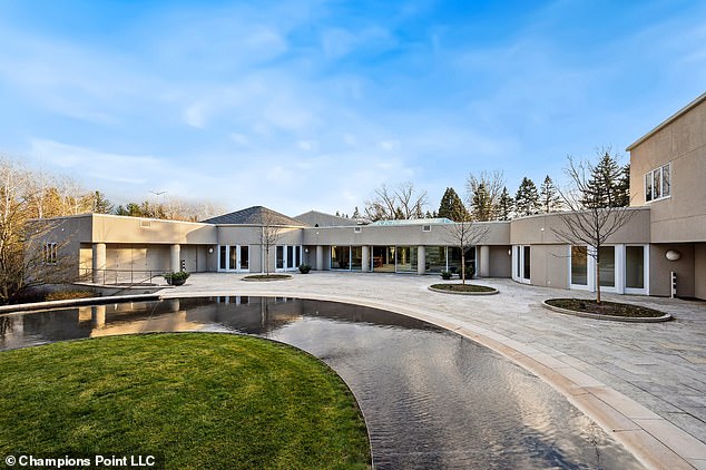 The home - which can fit up to 12 guests - has a seven-night minimum stay that costs six figures