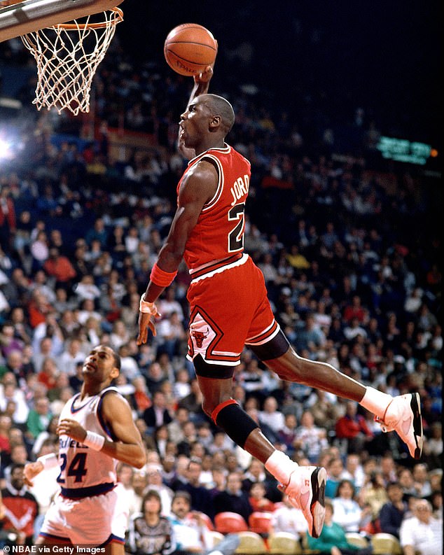 Jordan bought seven acres of land in 1991 before spending around $50 million building the home