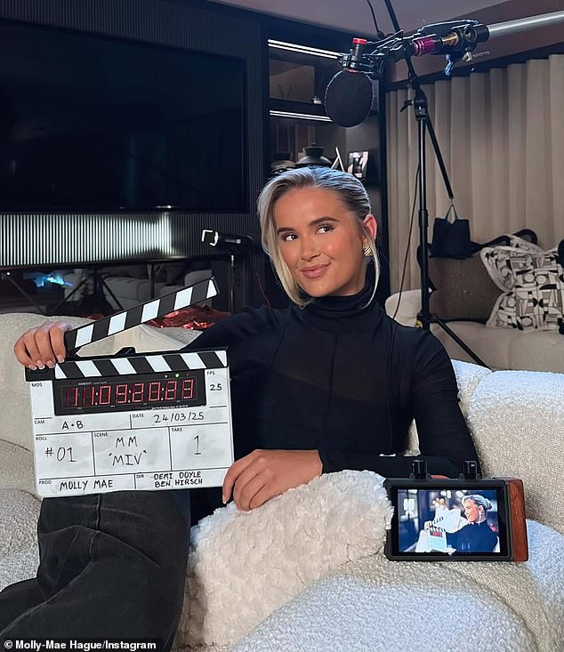 Also in May she began filming the second season of her Amazon Prime documentary, Behind It All