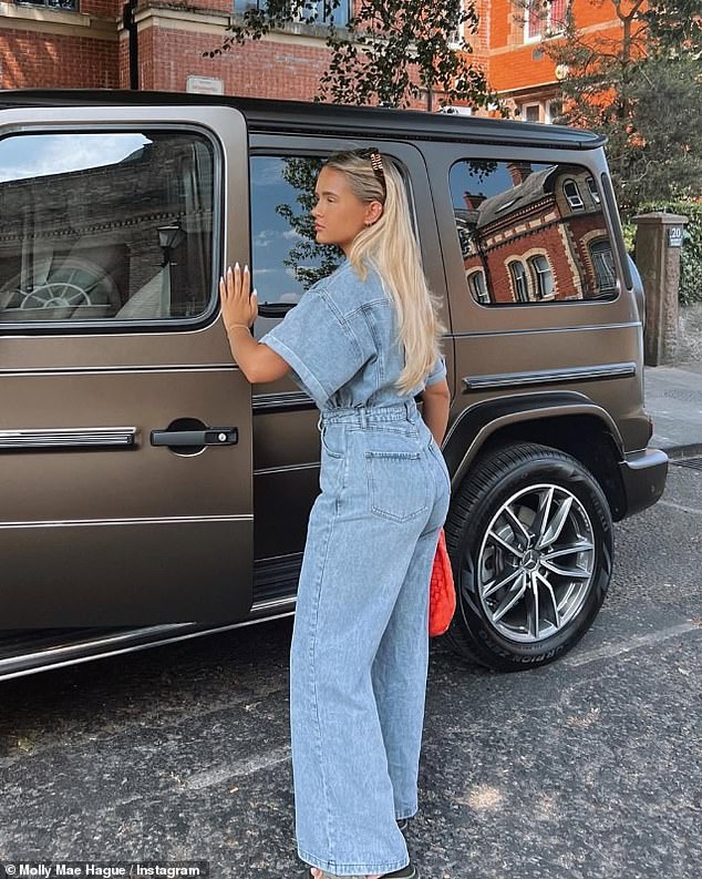 She is also the owner of her 'dream car' a Mercedes-AMG G 63 Magno Edition, purchased in 2022 to the tune of £193,000