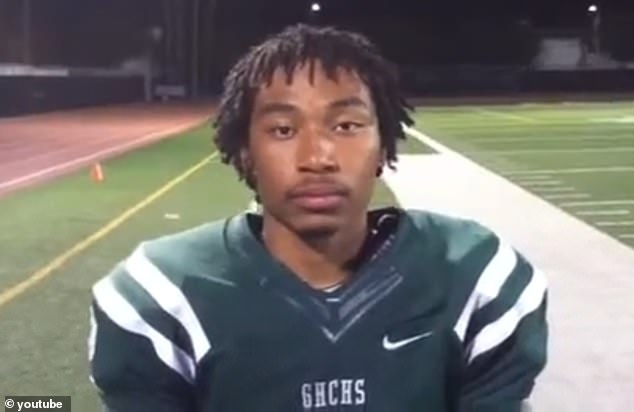 Tamura had once been a promising football player in junior varsity, obsessed with the game and once on a path suggesting a future defined by discipline and teamwork. Pictured in 2015