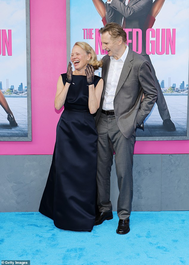 They could hardly contain their joy celebrating their upcoming comedy