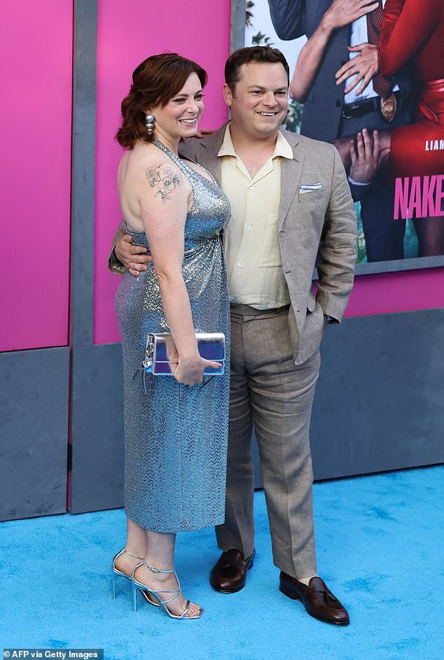 Rachel Bloom glammed it up for a night out with her husband Dan Gregor