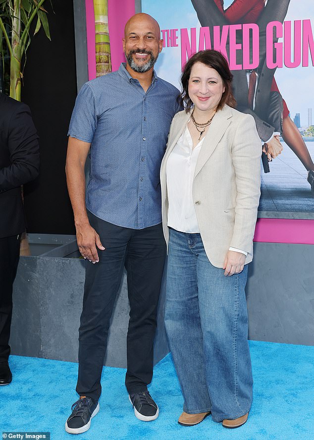 Keegan-Michael Key and his wife Elle Key couldn't resist checking out the film