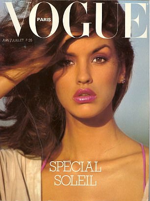 The siren was one of the world's top models, appearing on the covers of Harper's Bazaar, Cosmopolitan and Vogue