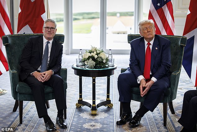 While speaking to the press during his trip to Scotland, the president said the fallout stemmed from Epstein poaching his staff