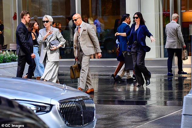 Tucci plays Nigel Kipling, Runway magazine's art director