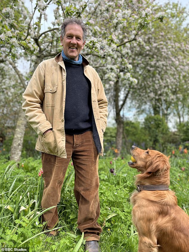 Don said he has used plants in the garden which he has at home with his own dogs