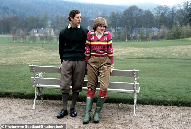 Charles and Diana are pictured in May 1981, two months before their wedding