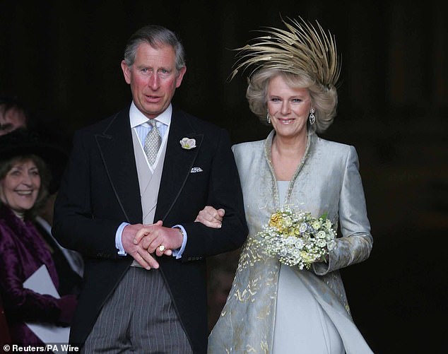 Charles and Camilla - who had both been divorced - opted for a civil ceremony which was followed by a religious blessing in 2005