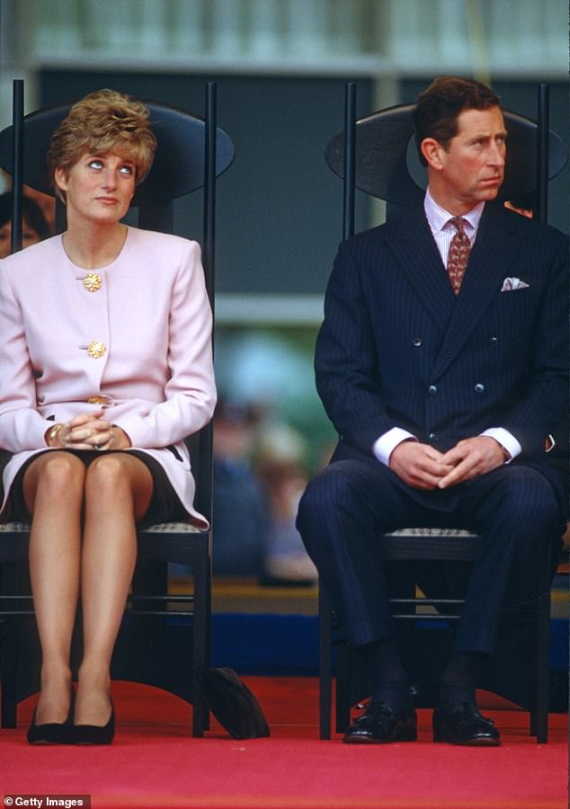 Diana and Charles attending a civic welcome ceremony in Nathan Phillips Square on October 25, 1991, in Toronto, Canada