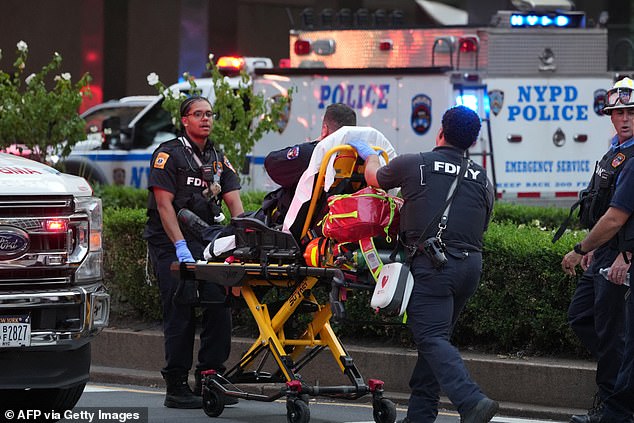 At least four people were killed in the attack, and a fifth is fighting for their life