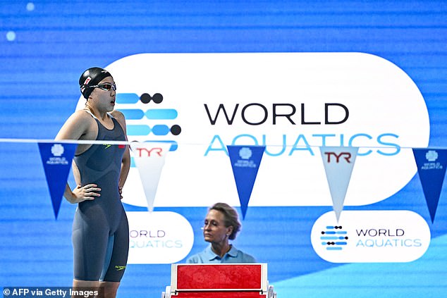 At just 12 years old, Yu would be too young to be able to set a junior world record time