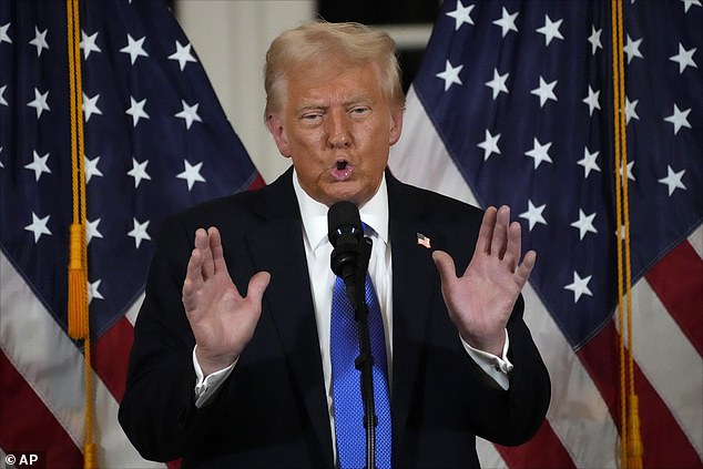 The US President called Meghan 'terrible' in comments where he dismissed calls for Harry's deportation amid controversy over his visa because 'he's got enough problems with his wife'