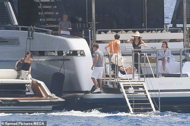 The family has been thrown into turmoil in recent months, amid claims Brooklyn has become increasingly estranged from his famous parents after failing to attend any of his father David's 50th birthday celebrations in May