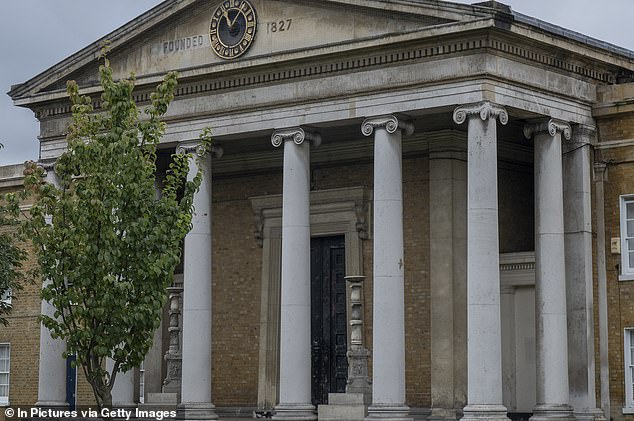 Exterior of the Grade II-listed site which is used as an event space
