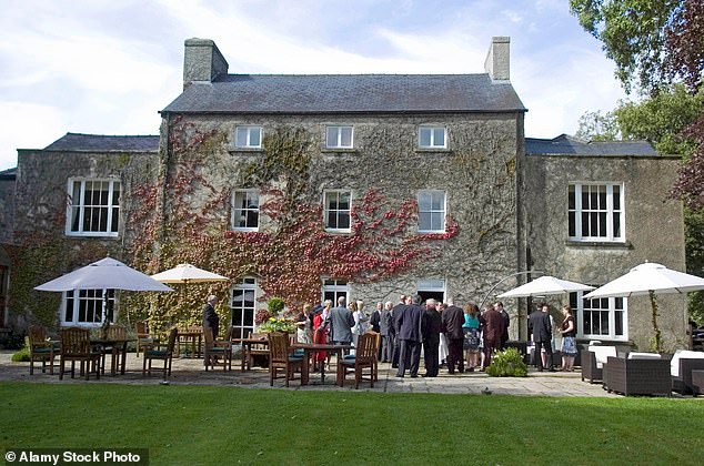 Sprawling Grade II-listed Georgian country house Fairyhill, on the Gower Peninsula near Swansea