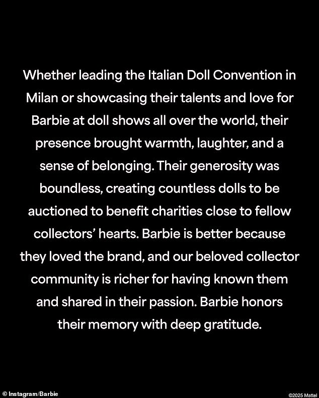 In 2016 the duo were honoured with the prestigious Barbie Best Friend Award by American fashion designer Carol Spencer