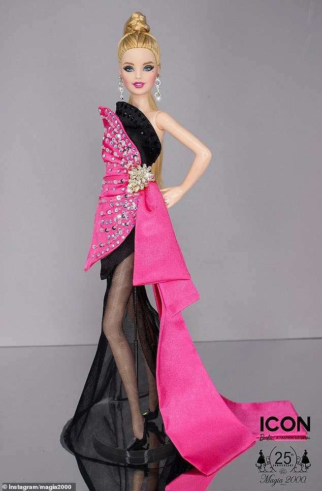 The duo recently unveiled this year’s exclusive centrepiece for the National Barbie Doll Collectors Convention, called ICON Barbie