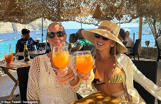 The former Towie star revealed none of her family use sunscreen as she branded some brands of SPF 'harmful' and full of 'toxic ingredients'