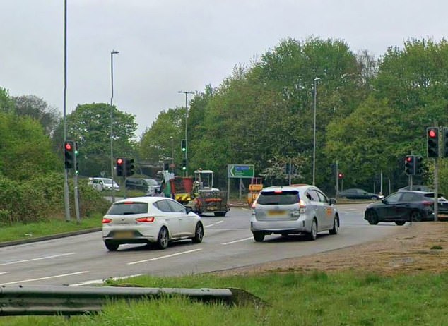 The serious crash occurred at around 4.05pm on Monday and the girl was airlifted to the John Radcliffe Hospital