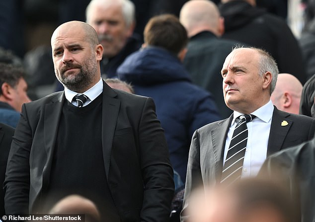The Premier League and PSR rules are no excuse for not yet having replaced the departed Paul Mitchell (left) and Darren Eales