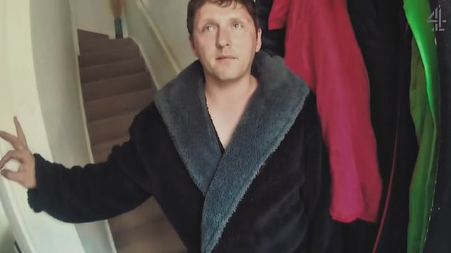 Craig France during his arrest in a still from 24 Hours in Police Custody