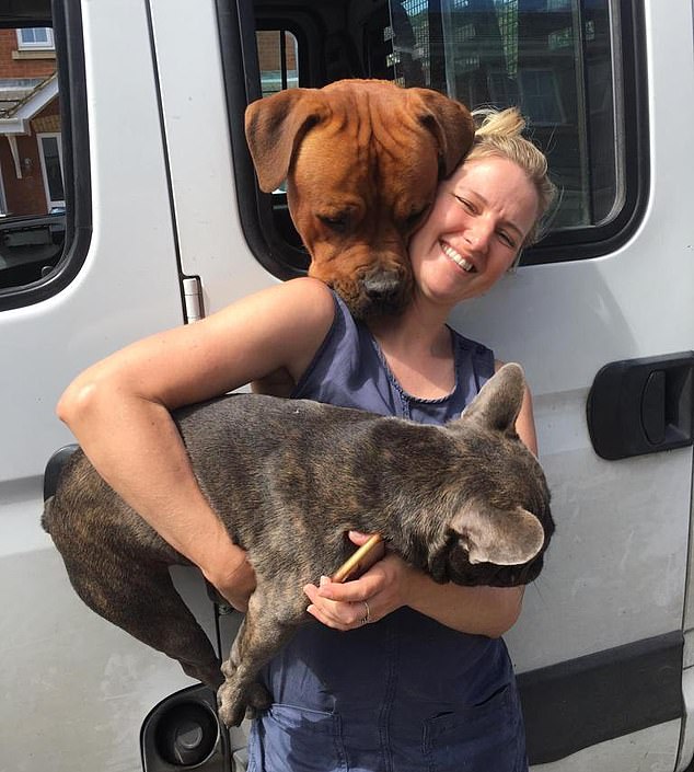 The father claimed his daughter was already in a 'dark place' when her relationship broke down and she lost her beloved rescue dog