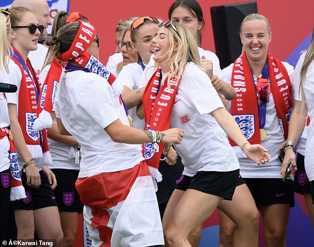 Thousands turned out from hundreds of miles away to see the victorious Lionesses