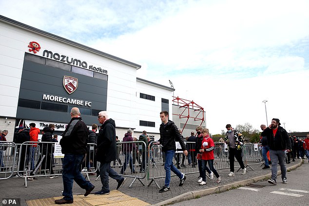 Morecambe have been suspended from the National League - we will not turn a blind eye to this