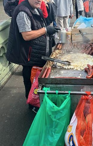 Five street traders were fined for operating on the bridge without a licence