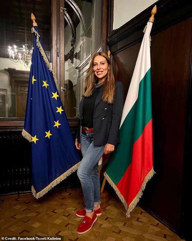 Ms Kalinina (pictured) has now told the Daily Mail how the incident left her overwhelmed with 'stress and shock' and feeling like she had been treated 'as a criminal'
