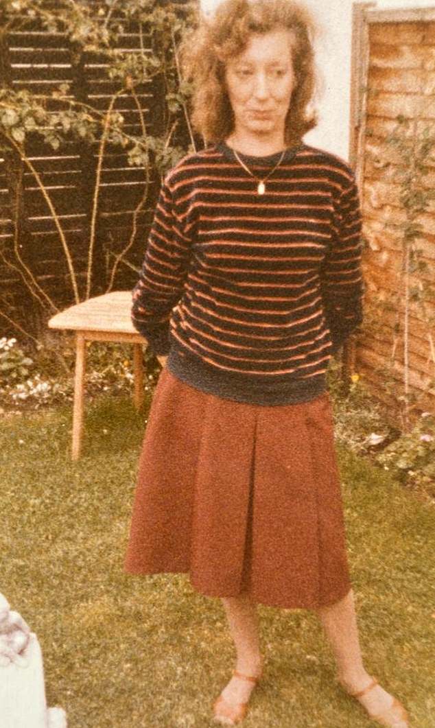 Christine pictured on an unknown date. She had lost contact with her nieces by the time she passed away