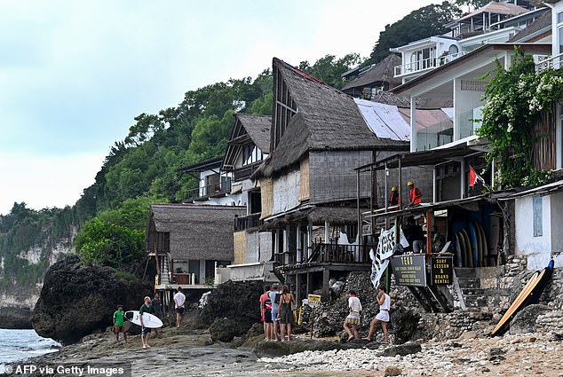 Jamie, a travel blogger from Durham, wrote of his experience on his blog: 'Bali cannot cope with well over 4 million visitors a year'