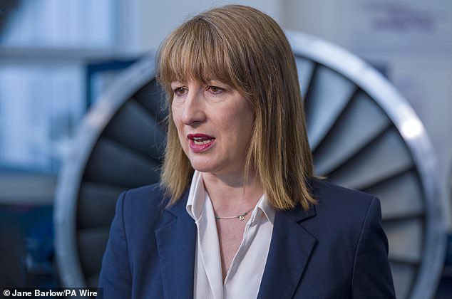 Rachel Reeves pictured on Friday. The fund's announcement comes in the wake of the Chancellor's tax hikes