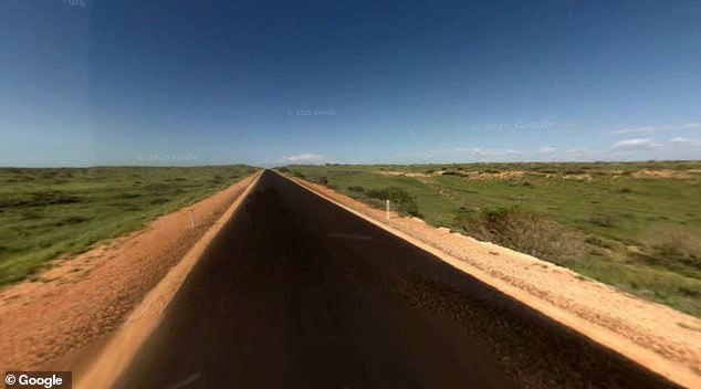 Emergency services raced to the scene on Coral Bay Road (pictured) at around 9:30am, where James was found with critical injuries