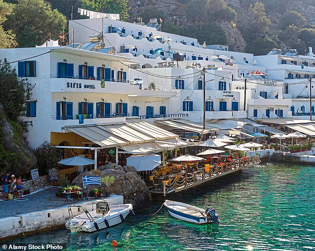 Laidback Loutro in the quiet of southern Crete