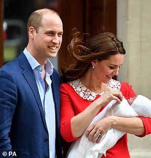 Prince Louis was born at the Lindo Wing in London's St Mary's Hospital on April 23, 2018