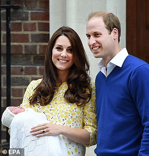 Princess Charlotte was born at the Lindo Wing in London's St Mary's Hospital on May 2, 2015