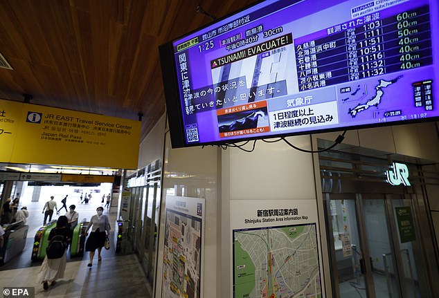 The Japanese Meteorological Agency issued a tsunami warning after a 8.8 magnitude earthquake off Russia's Kamchatka Peninsula