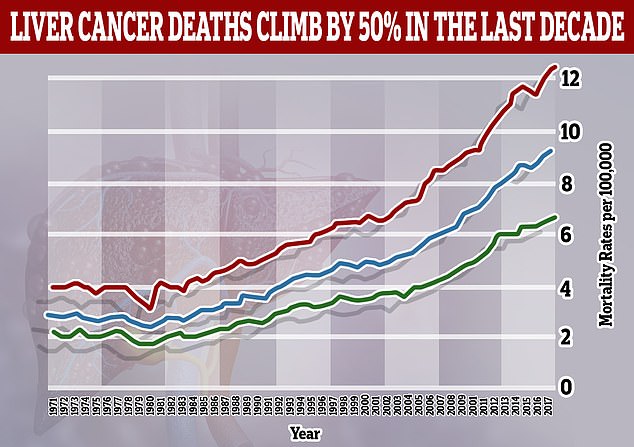 It comes after a recent study suggested liver cancer cases will double globally by 2050