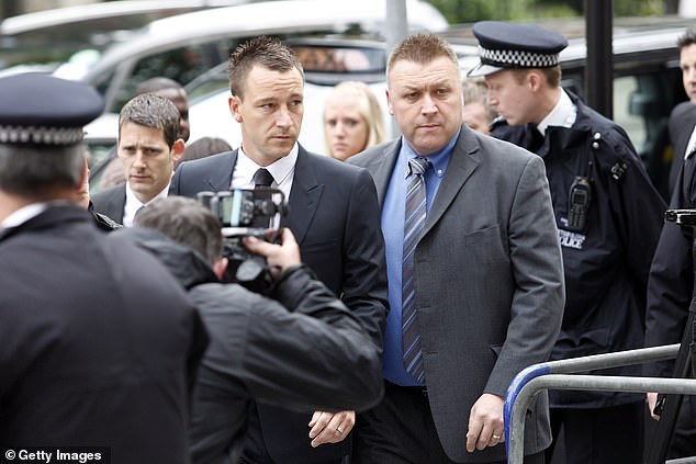 Terry stood trial in 2012 after being accused of racially abusing Ferdinand but was eventually cleared. However, the FA still found him guilty and banned and fined him