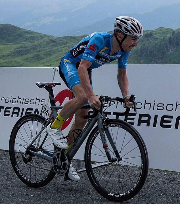 As such he says he now suffers from depression, memory loss, fatigue, and PTSD, leaving him reliant on an emotional support dog and wrecking his pro-cycling dreams